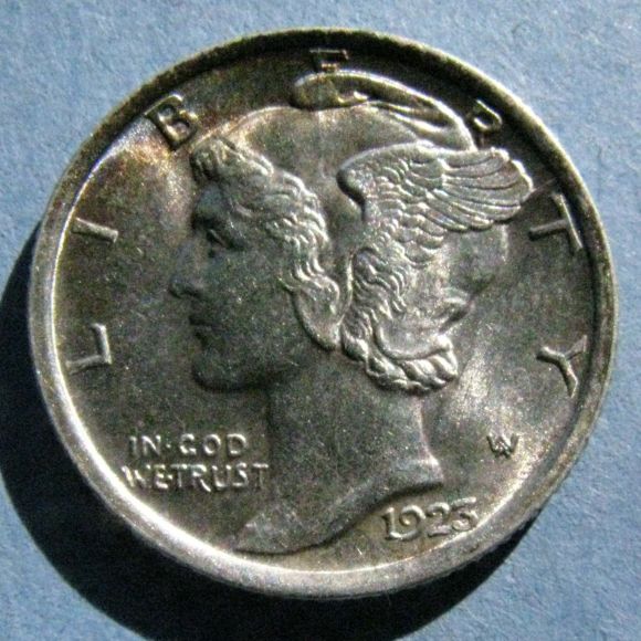 1923-Mercury-Dime-For-Grading